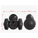 Juguete dispensador de alimentos Negro - Imagen 3