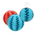 Pelota para mordedura rellenable (celeste) - Imagen 3