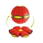 Pelota saltarina y Frisbee Roja