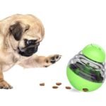 Juguete dispensador de alimentos verde - Imagen 2