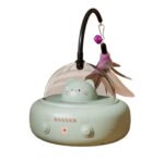 Juguete interactivo automático con laser y pluma verde