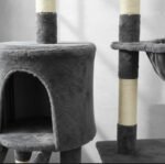 Rascador torre casa 3 niveles - Imagen 4